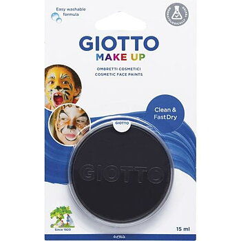 Ansiktsfärg Giotto Svart 15 ml (5 antal)