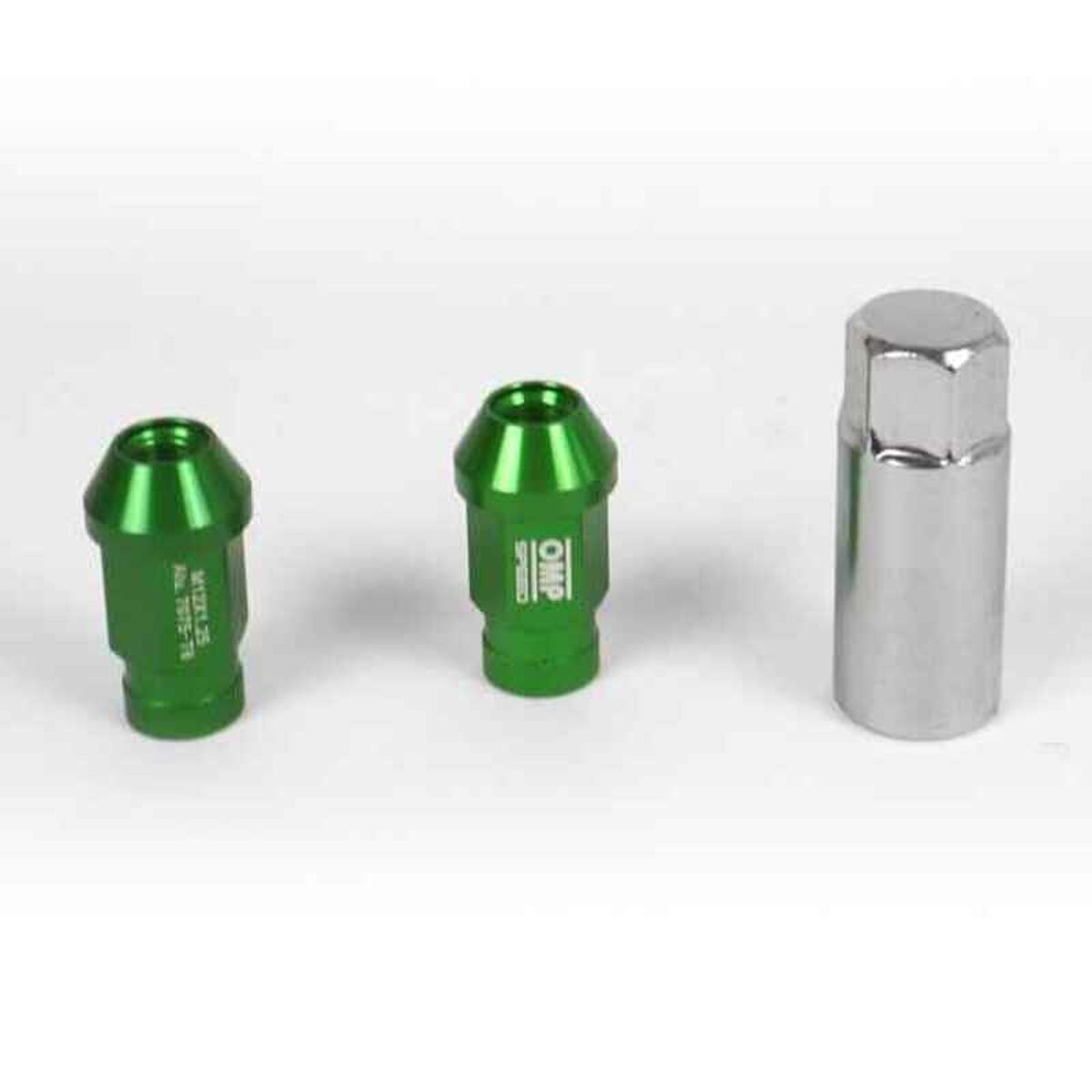 Set Skruv OMP 7075 40 mm M12 x 1,50 20 uds Grön - 5