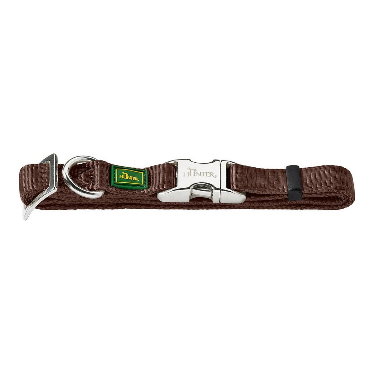 Hundhalsband Hunter Alu-Strong Brun Storlek L (45-65 cm) - 7