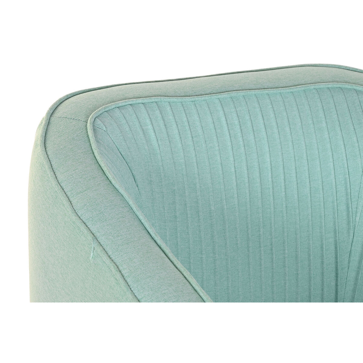 Fåtölj DKD Home Decor Grön Gyllene Metall 70 x 68 x 73 cm - 5