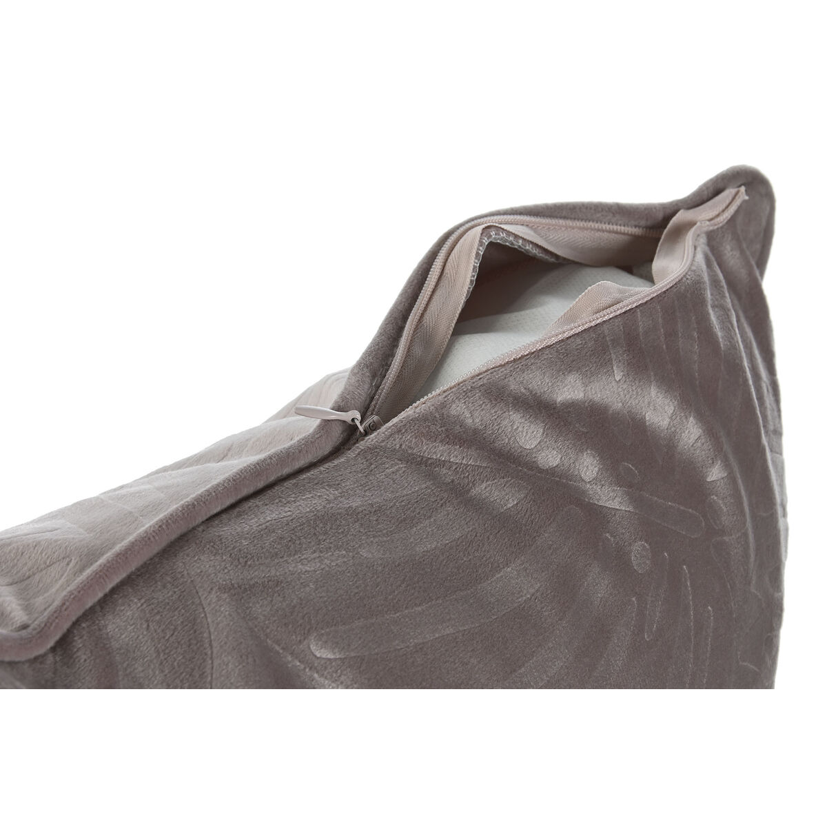 Kudde Home ESPRIT Ljusrosa 45 x 45 cm - 3