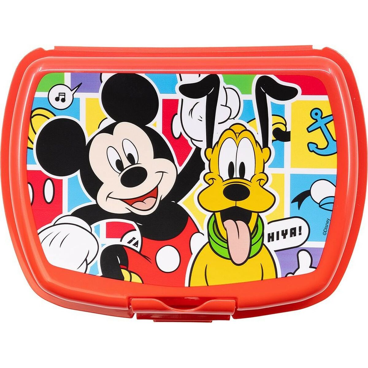Lunchlåda Mickey Mouse CZ11370 Röd Plast - 3