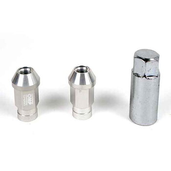 Set Skruv OMP 7075 40 mm M12 x 1,50 20 uds Silver