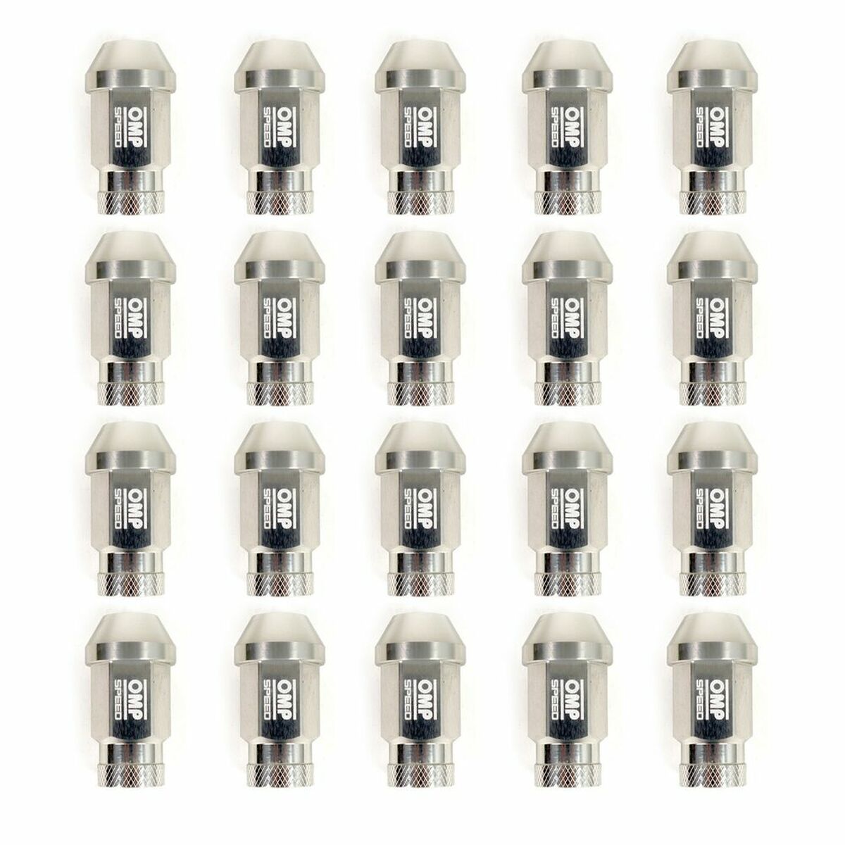 Set Skruv OMP 7075 40 mm M12 x 1,50 20 uds Silver - 7