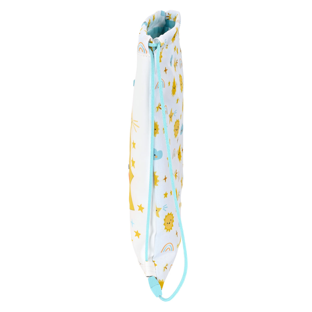 Skopåse med remmar Safta Solete Gul Vit 26 x 34 x 1 cm - 8