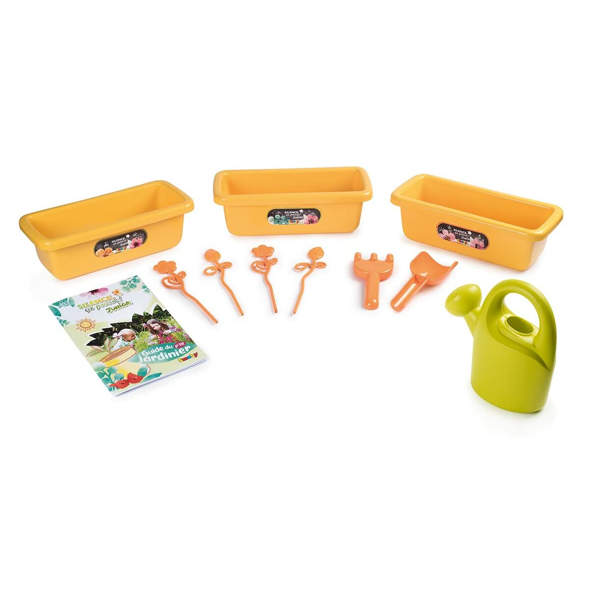 Kit med verktygssats för trädgårdsarbete Smoby 8 Delar - 4