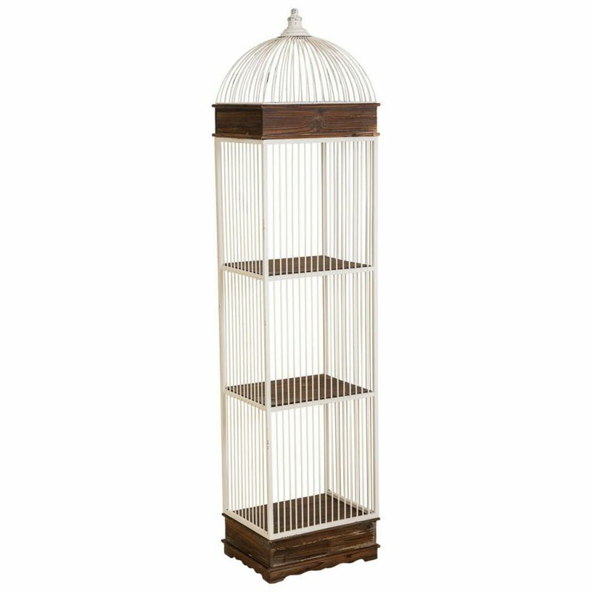 Bokhylla Alexandra House Living Vit Metall Trä MDF 31 x 172 x 41 cm - 6
