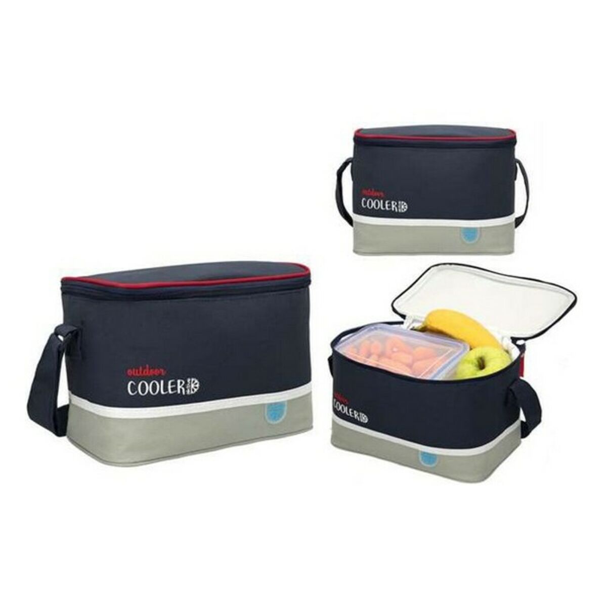 Bärbar kyl Colorbaby Outdoor Cooler PVC 5 L 24 x 16,5 x 15 cm