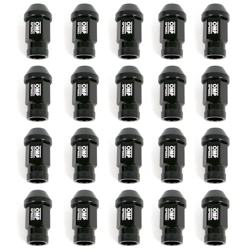 Set Skruv OMP 7075 40 mm M14 x 1,50 20 uds Svart - 2