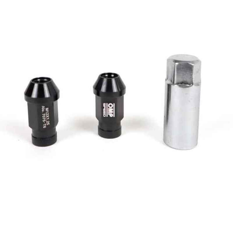 Set Skruv OMP 7075 40 mm M14 x 1,50 20 uds Svart