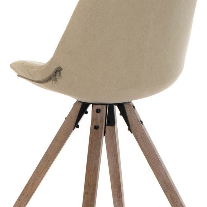 Matsalsstol DKD Home Decor Beige Multicolour 47 x 55 x 85 cm - 8