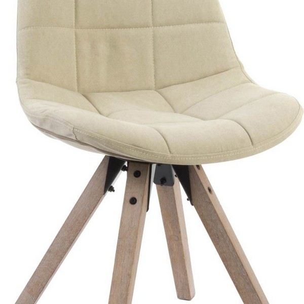 Matsalsstol DKD Home Decor Beige Multicolour 47 x 55 x 85 cm - 2