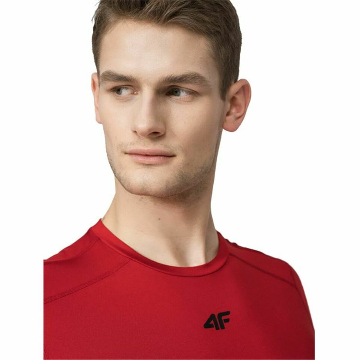 T-shirt med kortärm Herr 4F Quick-Drying Röd - 6