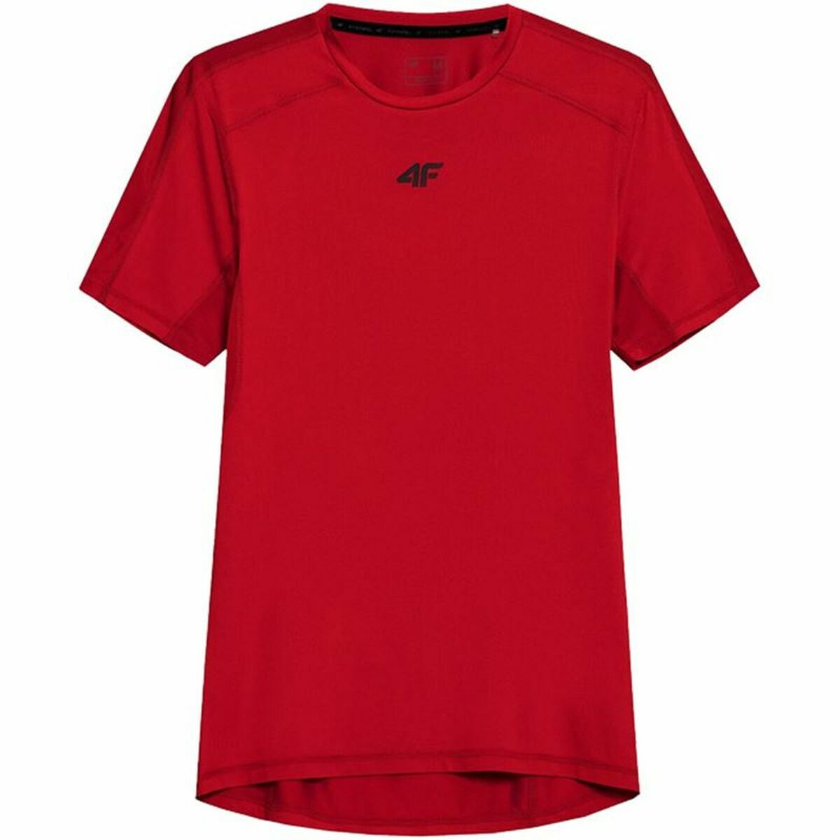 T-shirt med kortärm Herr 4F Quick-Drying Röd - 3