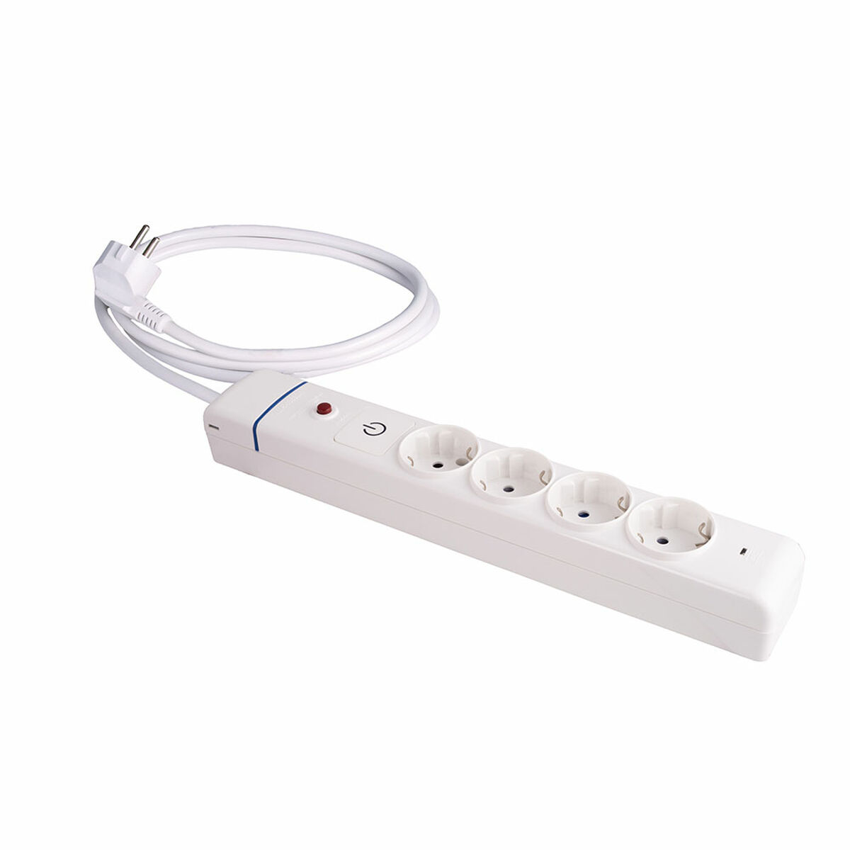 Ellist 4 Tomas-uttag med brytare Solera 41ilso 250 V 16 A (1,5 m)