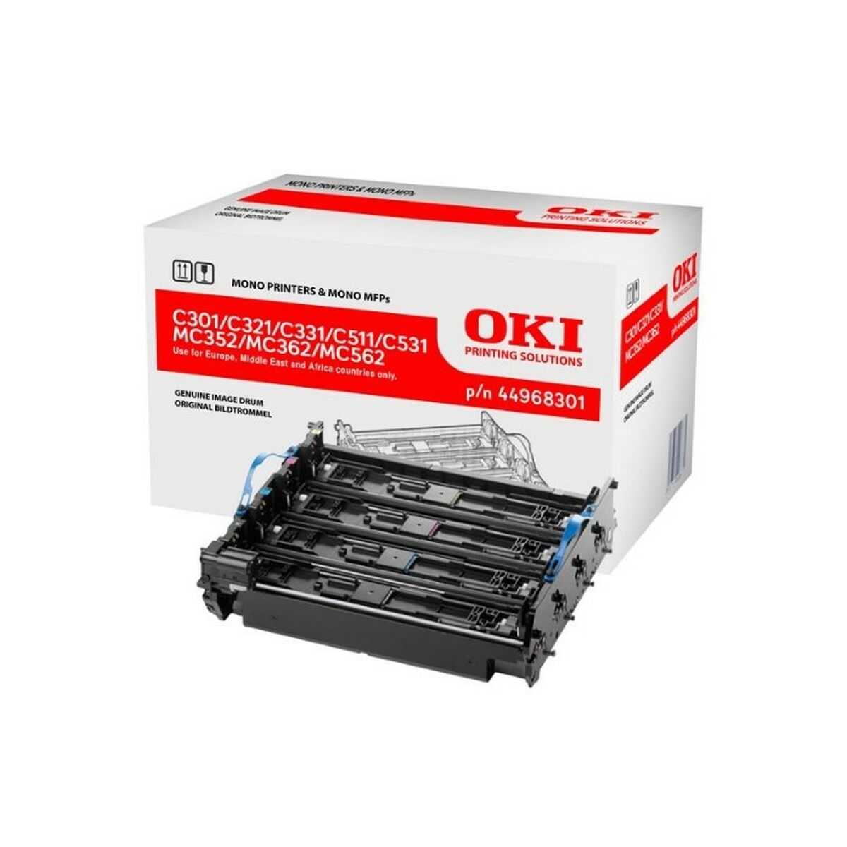 Skrivartrumma OKI 44968301 Svart - 2