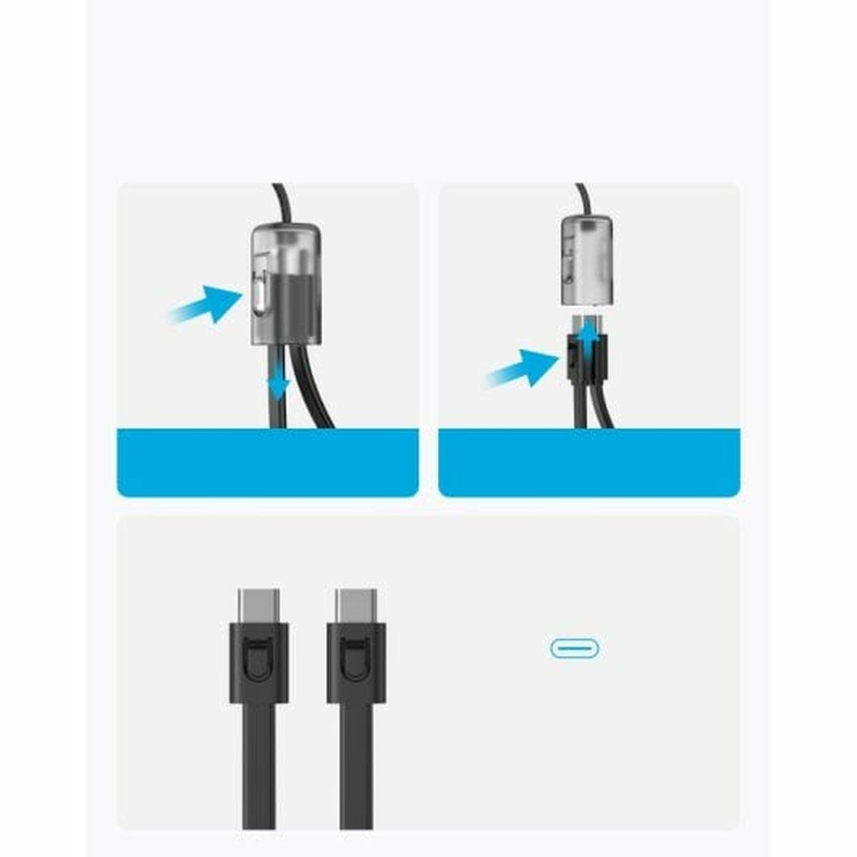 Powerbank Anker A1384G11 Svart 20000 mAh - 3