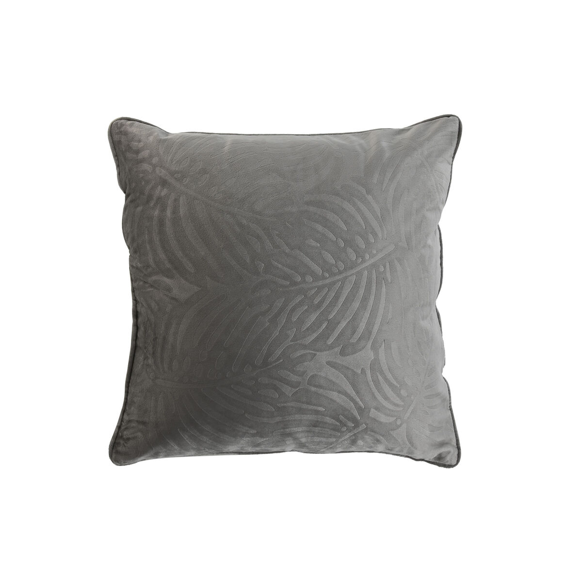 Kudde Home ESPRIT Ljusgrå 45 x 45 cm