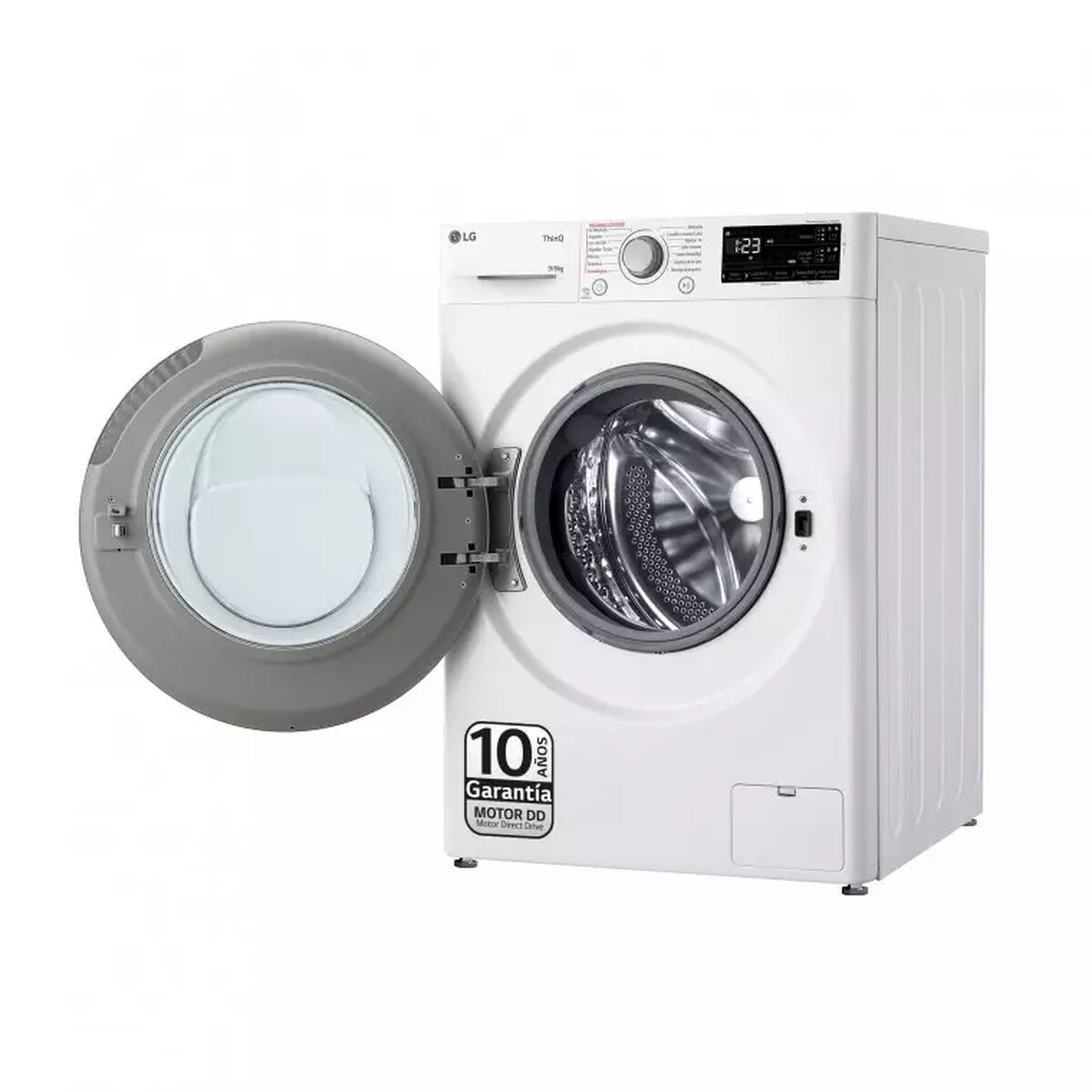 Smart Tvättmaskin-Torktumlare LG F4DR5509A1W 1400 rpm 9 kg 6 Kg - 2