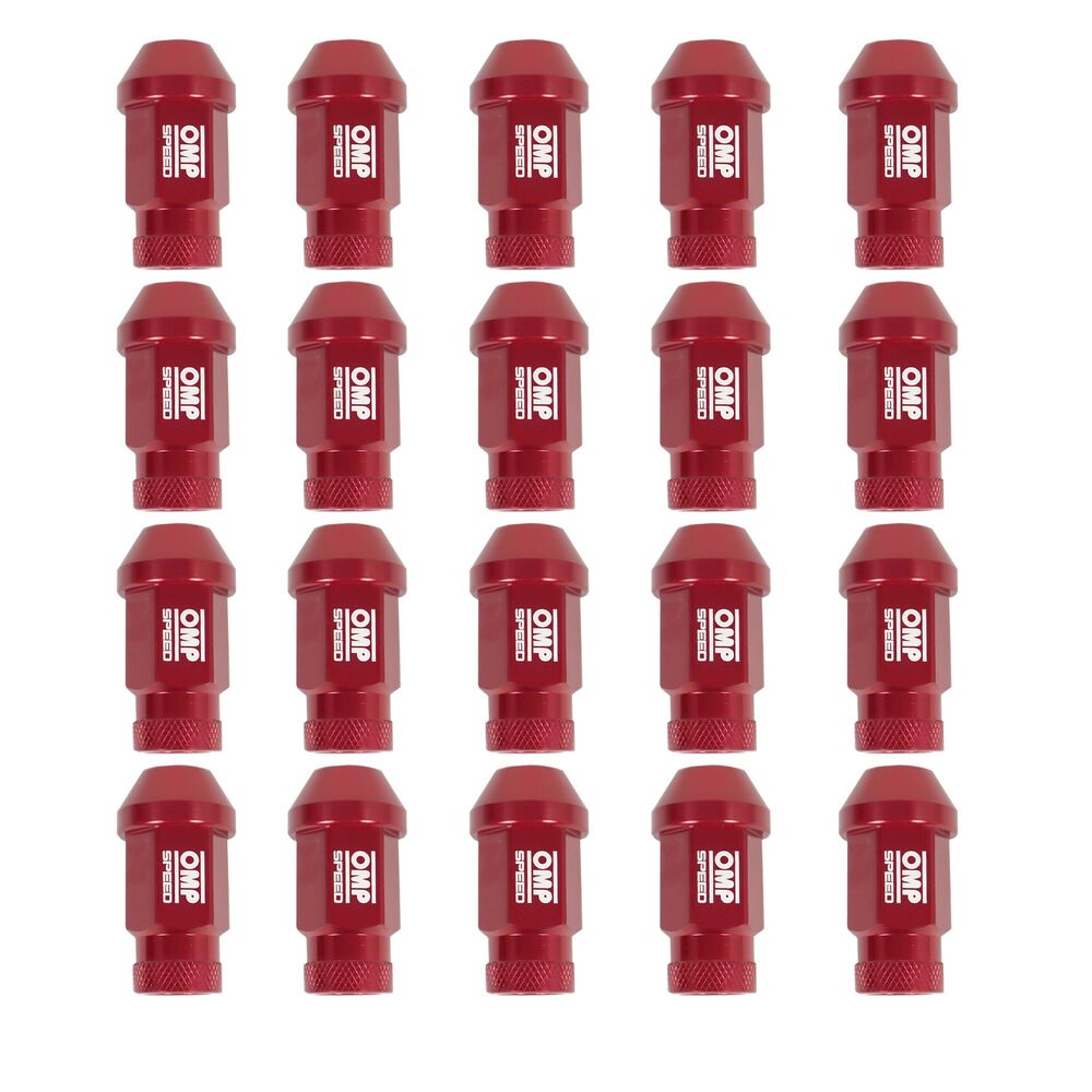 Set Skruv OMP 7075 40 mm M14 x 1,50 20 uds Röd - 3