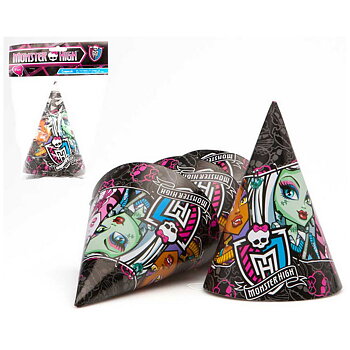 Festförråd - set Monster High 4 uds Hatt