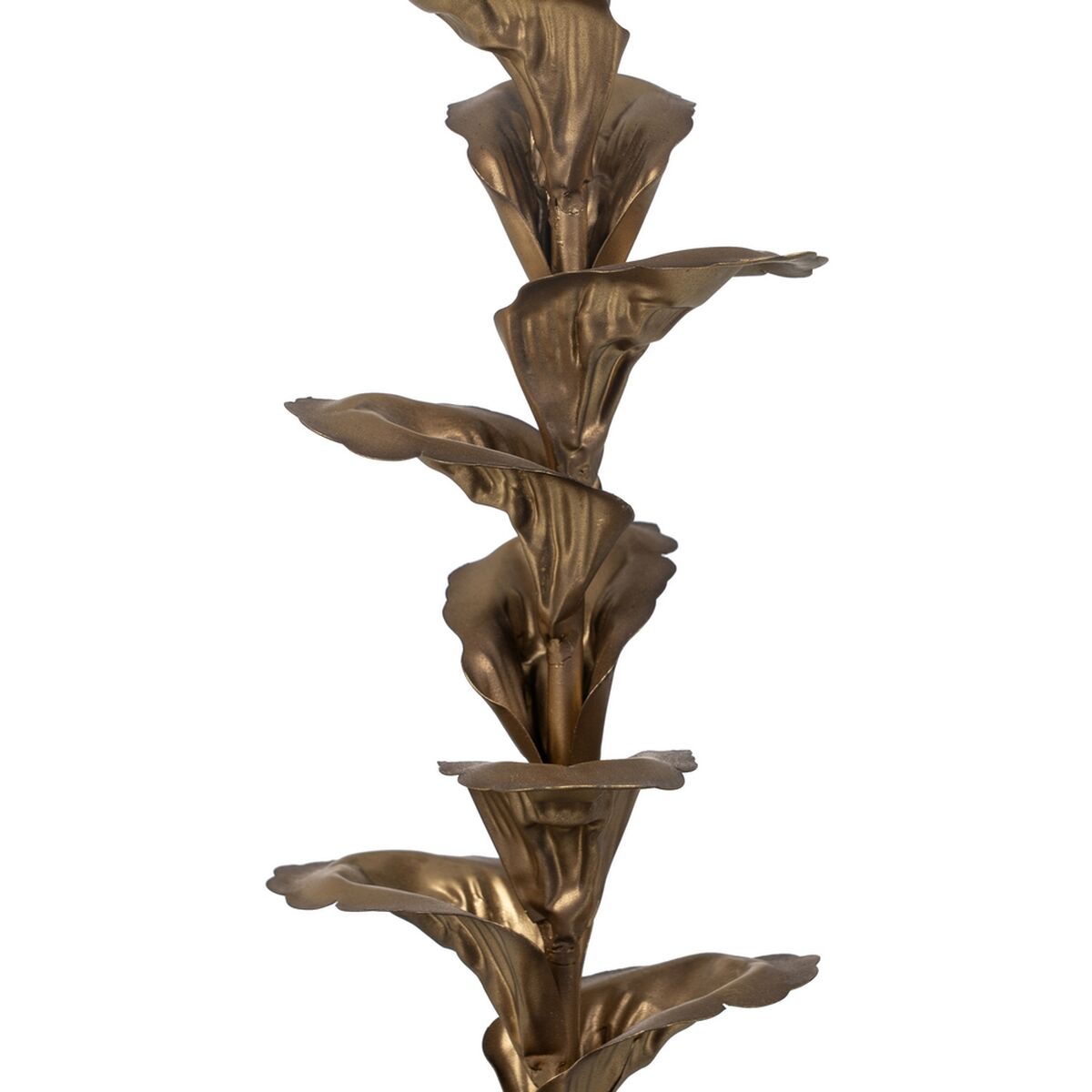 Ljusstakar Gyllene Järn 11,5 x 11,5 x 40 cm - 3