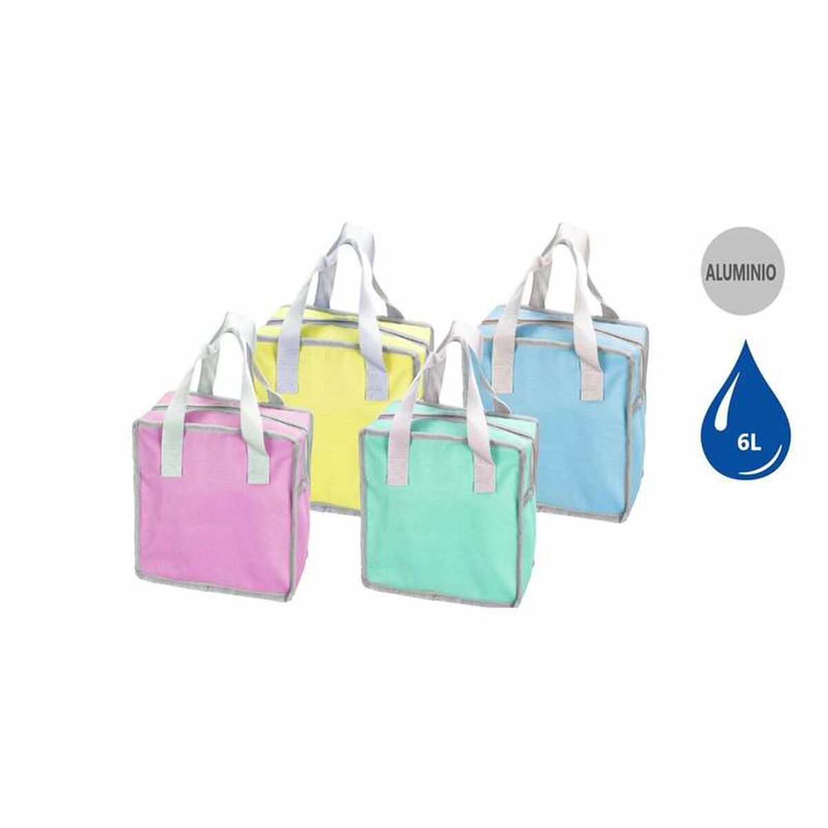 Bärbar kyl Fluor PVC Aluminium 25 x 14 x 18 cm - 2