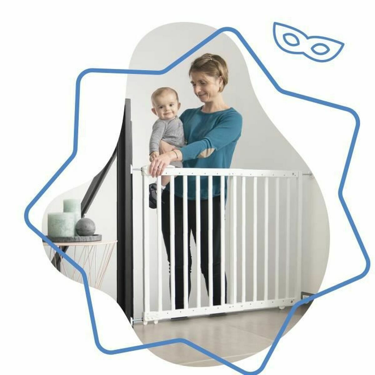 Säkerhetsbarriär Badabulle (3 antal) (Renoverade A) - 2