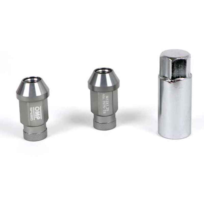Set Skruv OMP 7075 40 mm M14 x 1,50 20 uds Antracitgrå