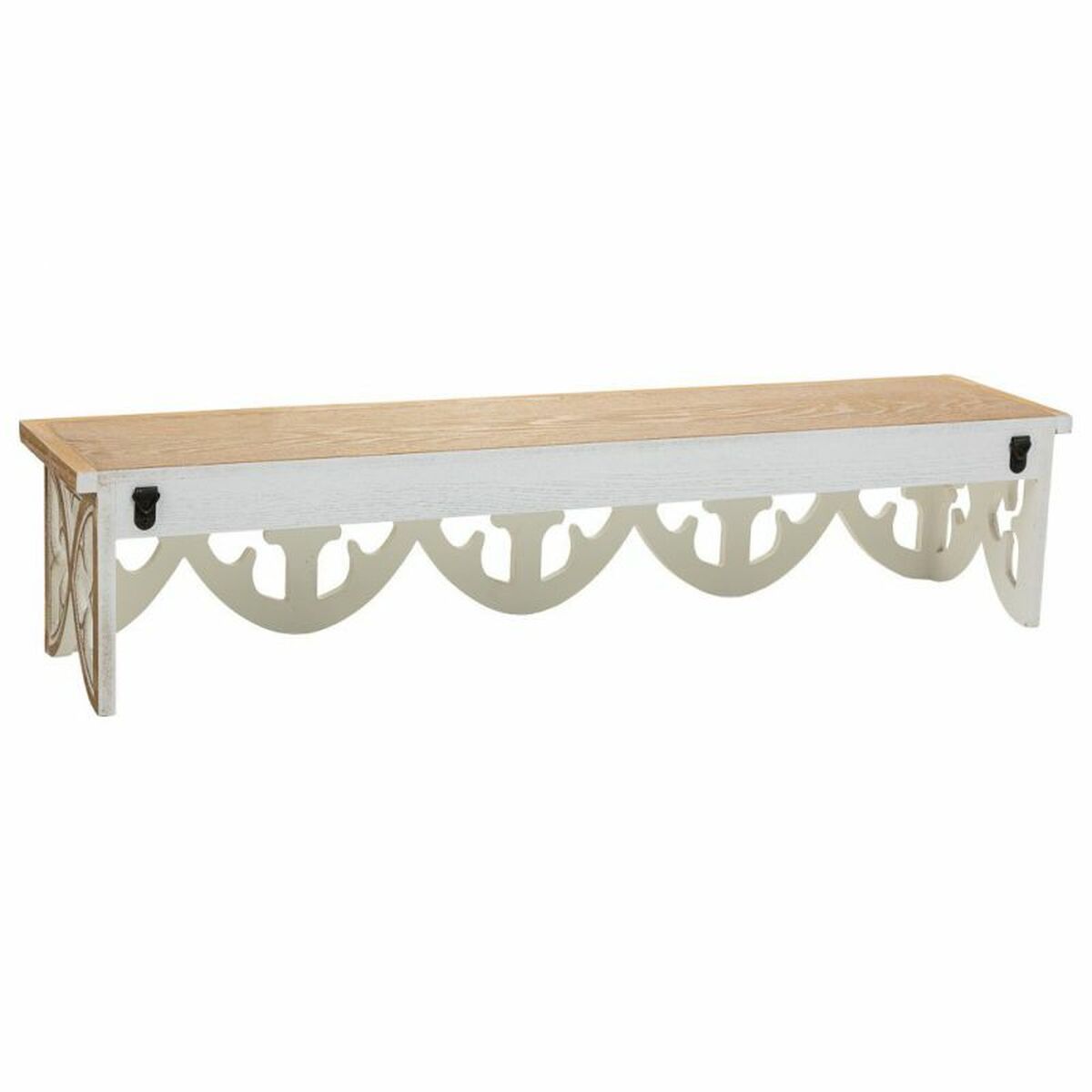 Hyllor Alexandra House Living Brun Granträ Trä MDF 18 x 17 x 80 cm - 4