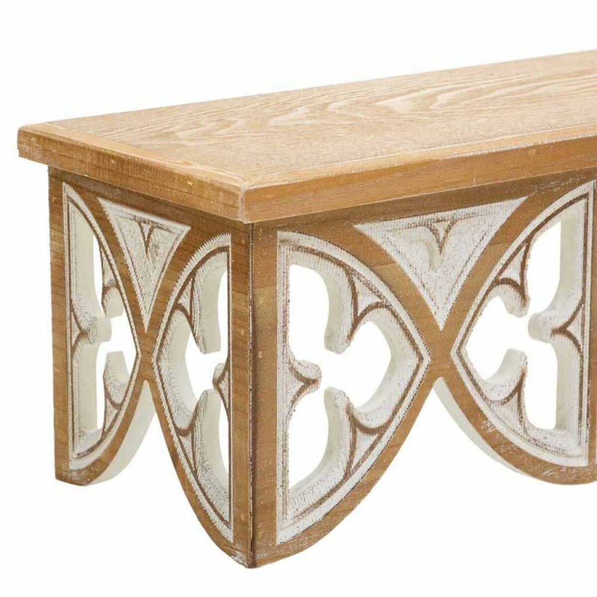 Hyllor Alexandra House Living Brun Granträ Trä MDF 18 x 17 x 80 cm - 6