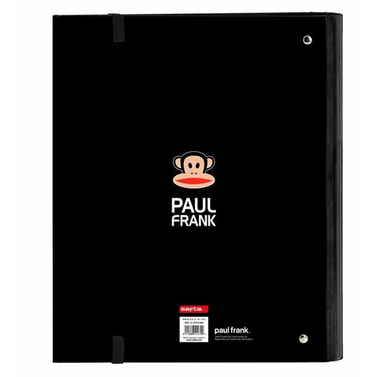 Ringpärm Paul Frank Campers Svart 27 x 32 x 3,5 cm - 2