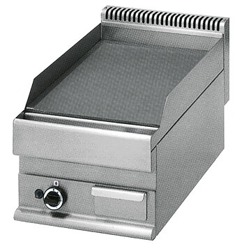 Gasgrillbänk, slät platta