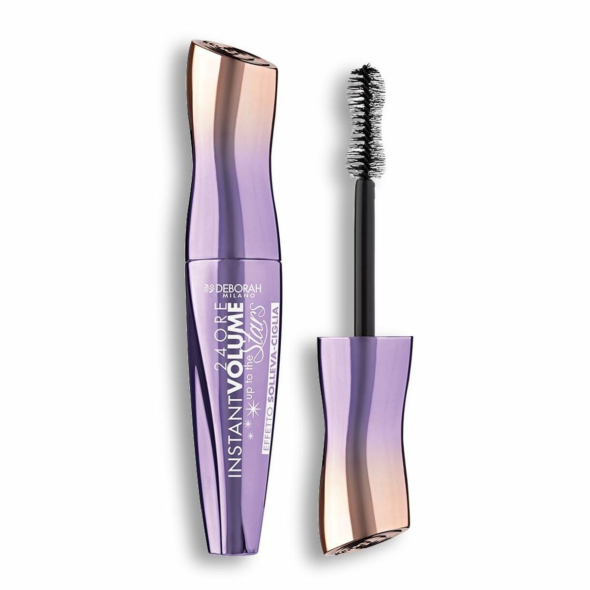 Maskara Deborah 24Ore Instant Volume Up To The Stars Svart - 2