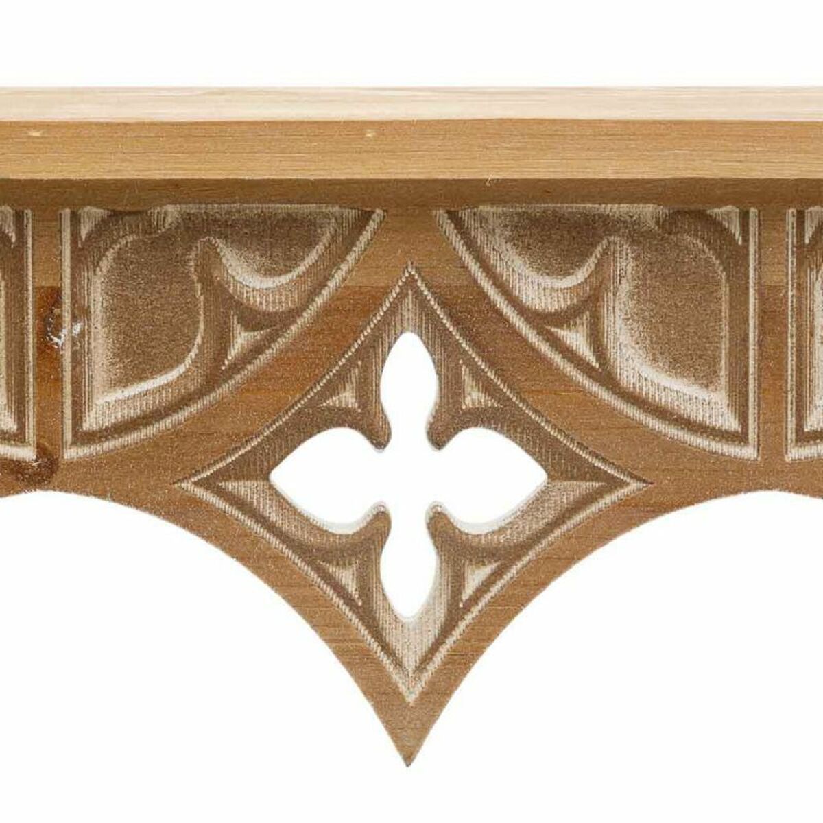 Hyllor Alexandra House Living Brun Granträ Trä MDF 18 x 17 x 60 cm - 8