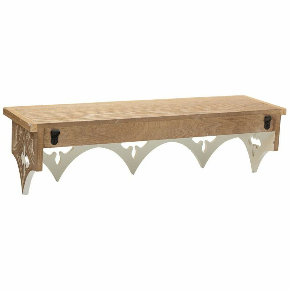 Hyllor Alexandra House Living Brun Granträ Trä MDF 18 x 17 x 60 cm - 5