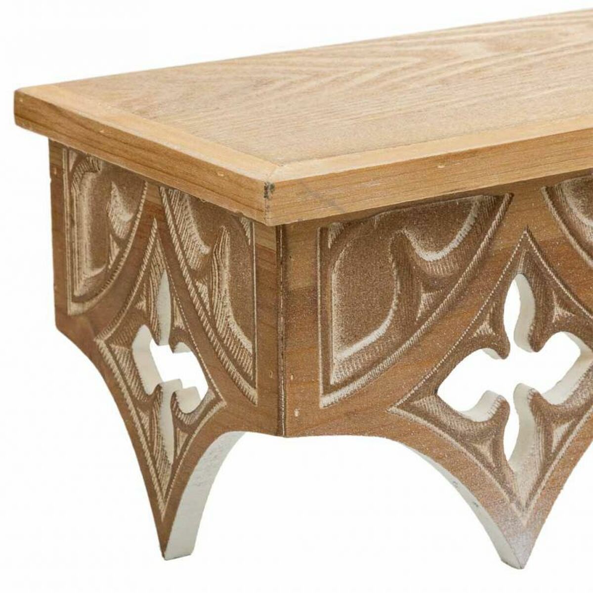 Hyllor Alexandra House Living Brun Granträ Trä MDF 18 x 17 x 60 cm - 7