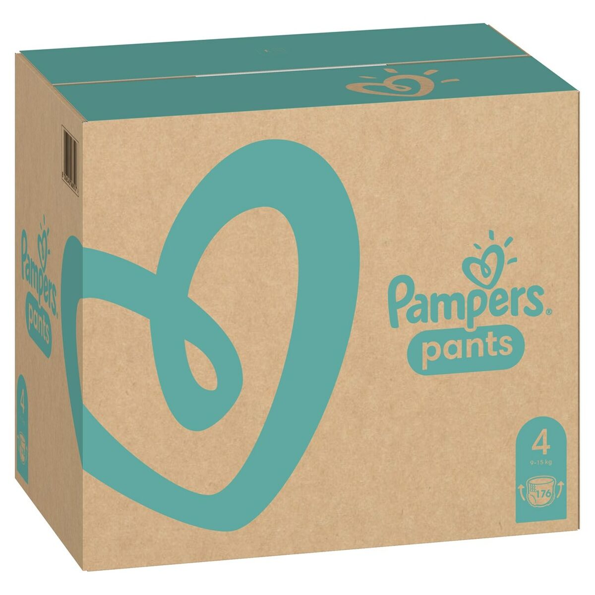 Engångsblöjor Pampers 4 (176 Antal) - 3