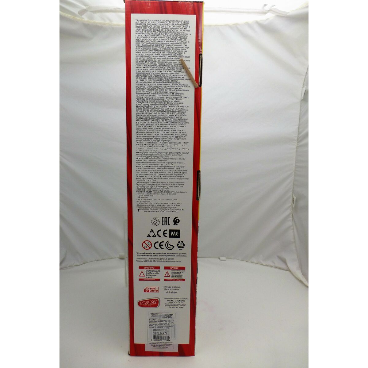 Fordonsbil Colorbaby 47 x 13 x 8 cm (4 antal) 3 Delar Friktion - 15