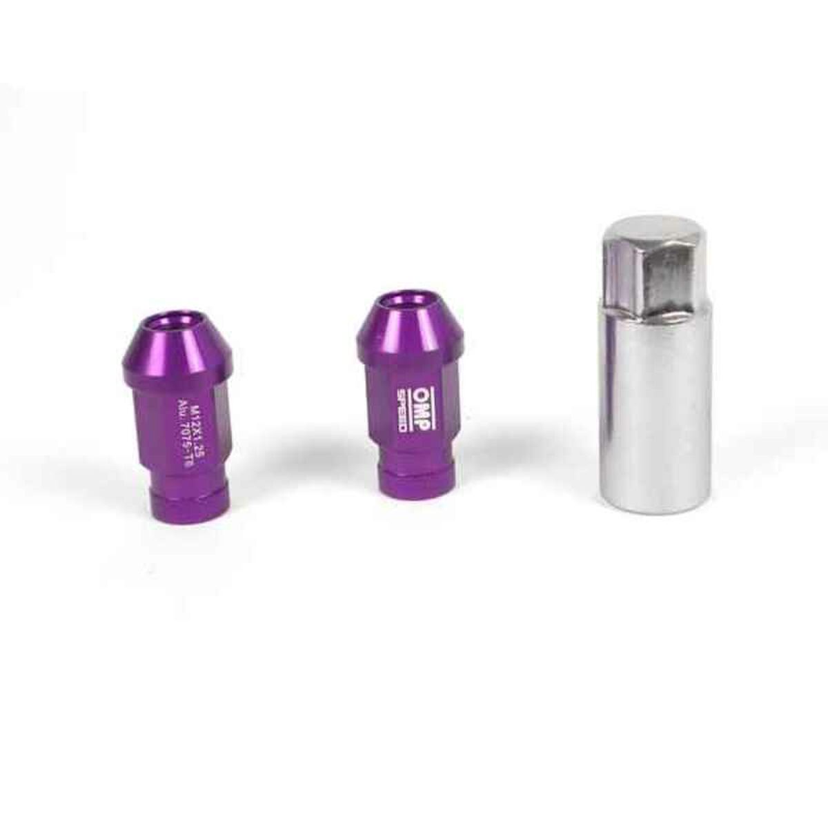 Set Skruv OMP 7075 40 mm M14 x 1,50 20 uds Violett - 5