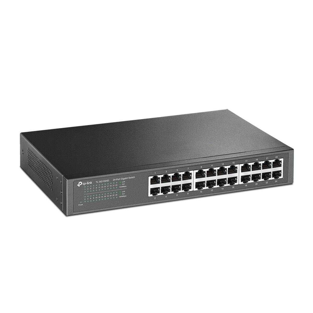 Kopplingsskåp TP-Link TL-SG1024D 24P Gigabit - 4