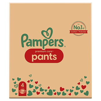 Engångsblöjor Pampers                                 9-15 kg 4 (114 Antal)