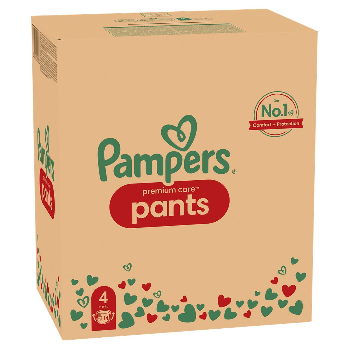 Engångsblöjor Pampers                                 9-15 kg 4 (114 Antal) - 3