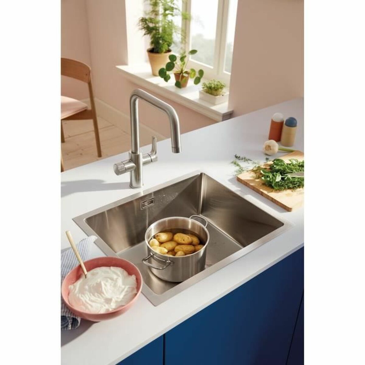 Kitchen Tap Grohe Blue Pure Start Gaffel/U-formad - 3