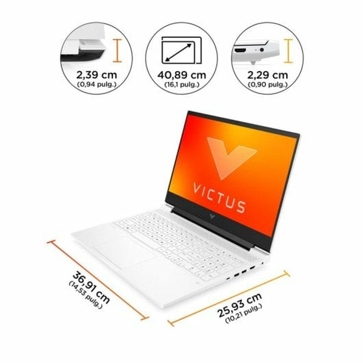 Bärbar dator HP Victus Gaming 16-r0036ns 16,1" Intel Core i7-13620H 32 GB RAM 1 TB SSD Nvidia Geforce RTX 4060 - 7