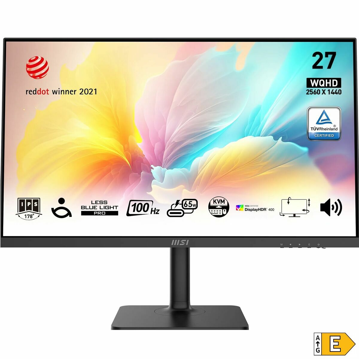 Monitor Gaming MSI Modern MD272QXPW 27" Wide Quad HD - 2