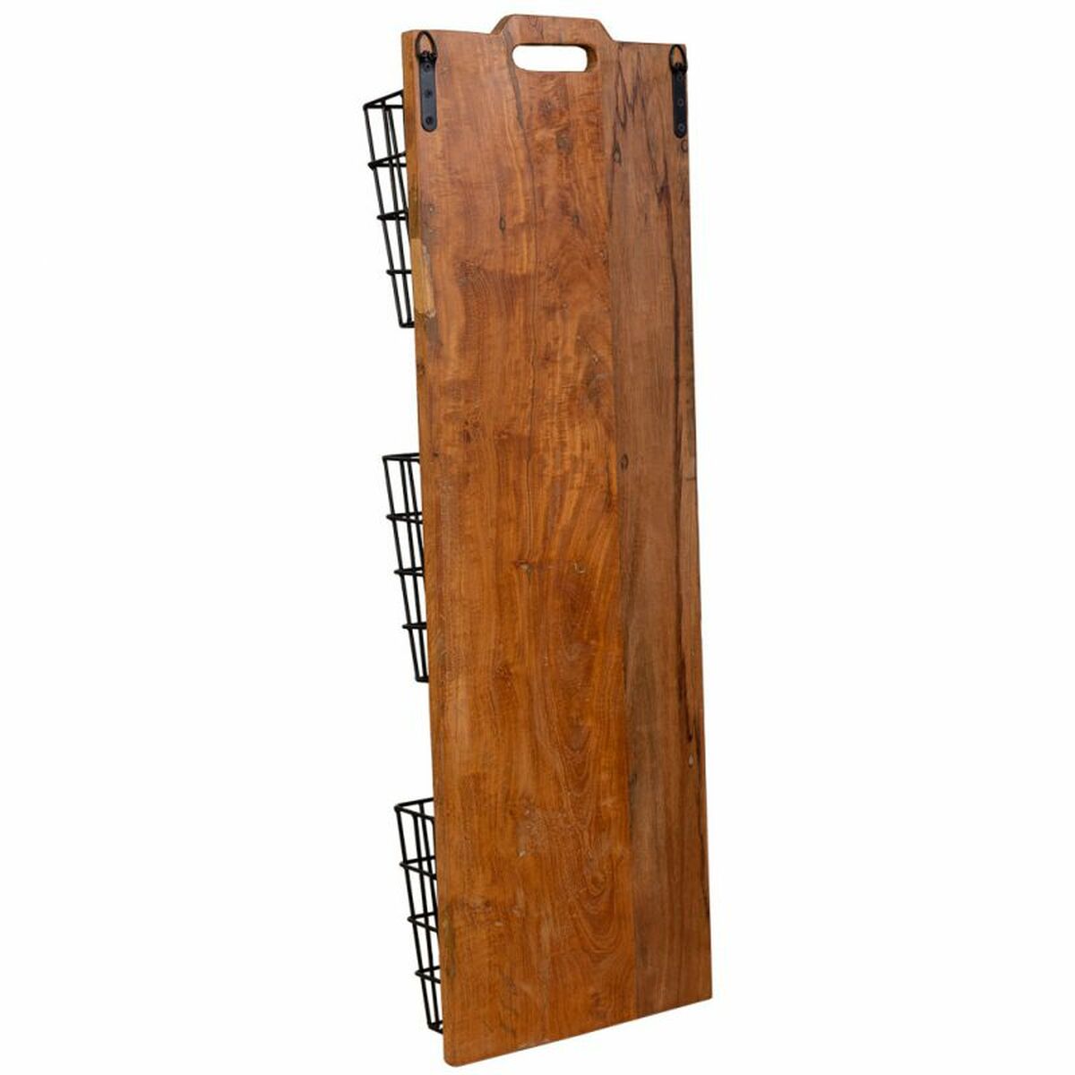 Hyllor Alexandra House Living Brun Trä Metall Järn 10 x 90 x 33 cm - 4