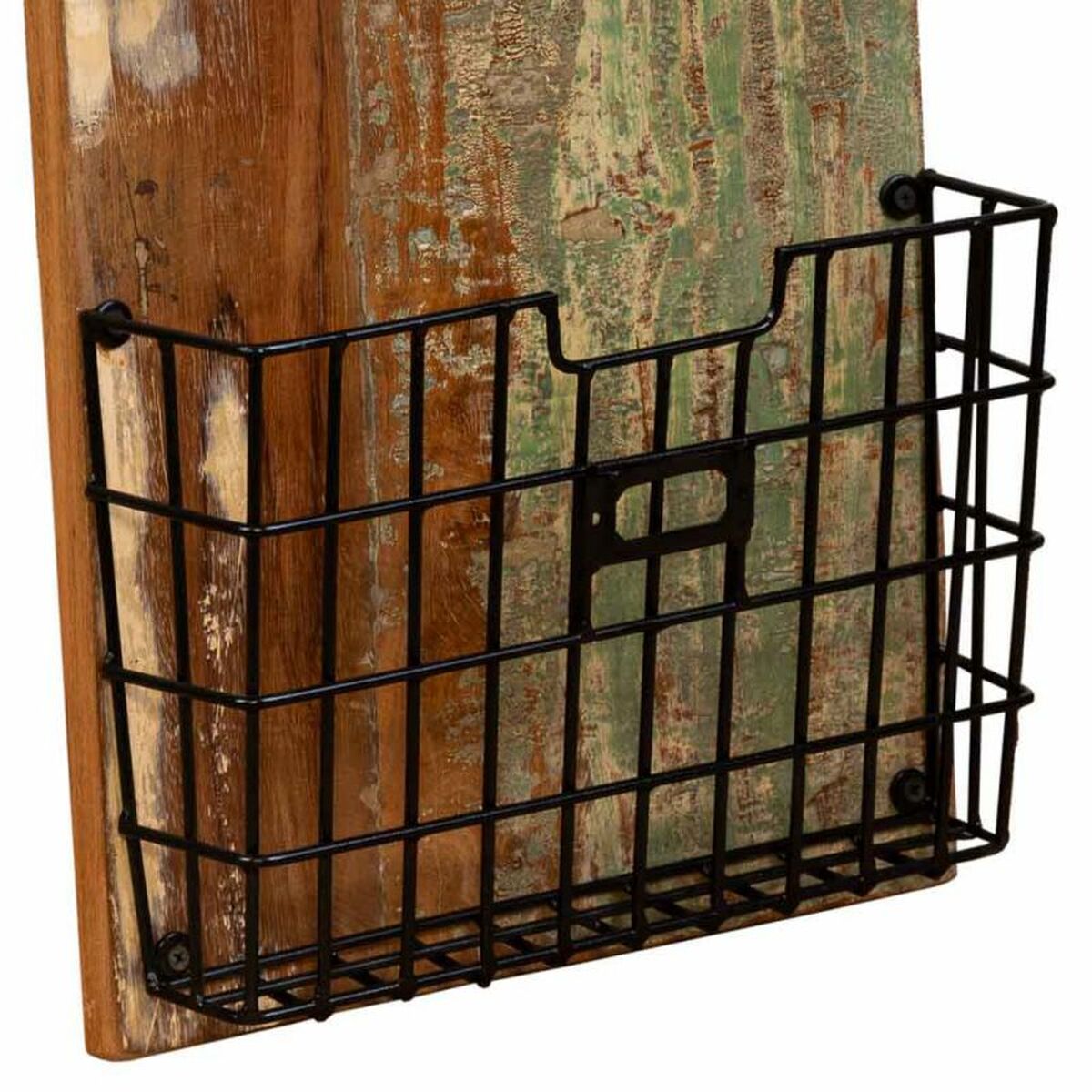 Hyllor Alexandra House Living Brun Trä Metall Järn 10 x 90 x 33 cm - 6