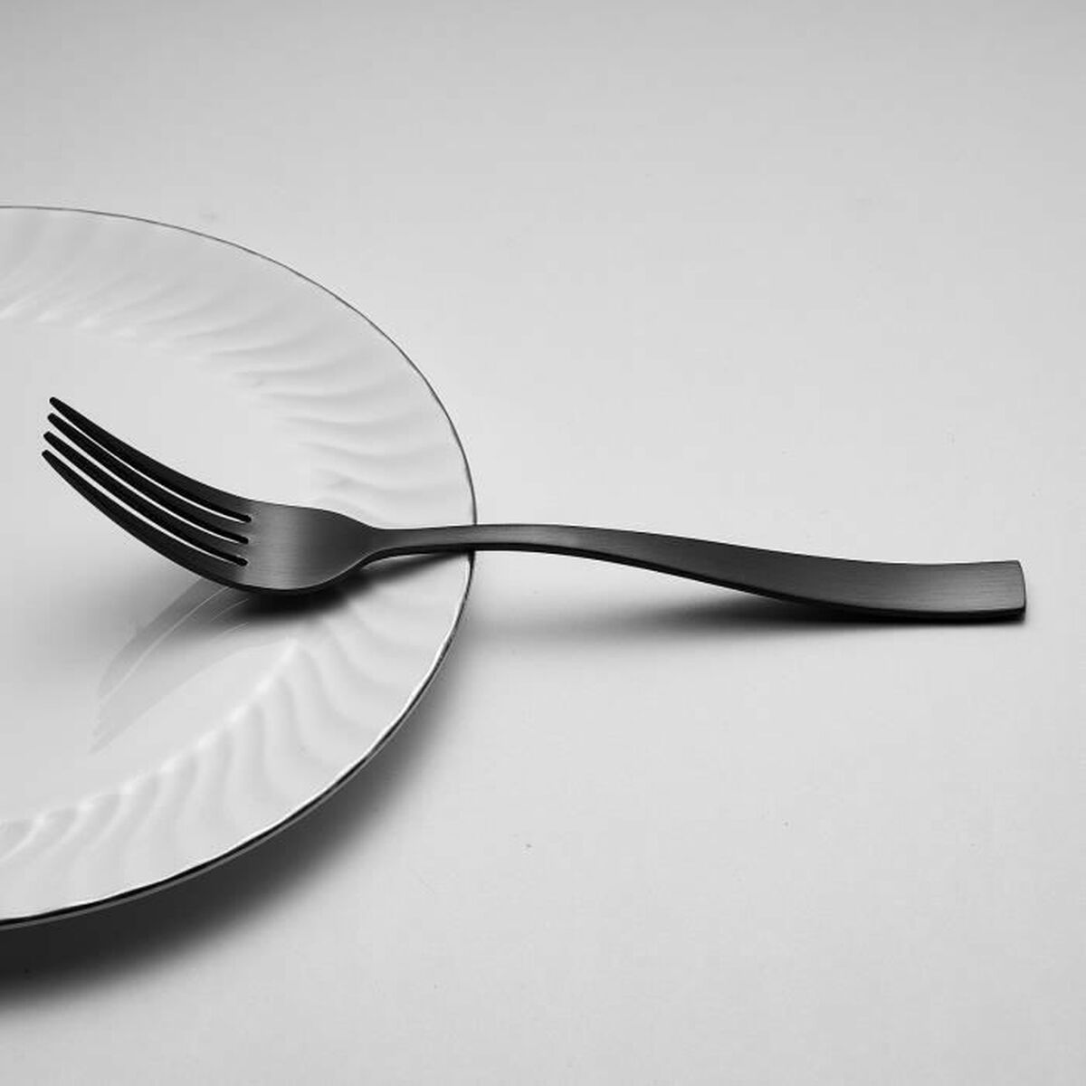 Bestick Arthur Martin AM5136 Svart Rostfritt stål 24 Delar - 4