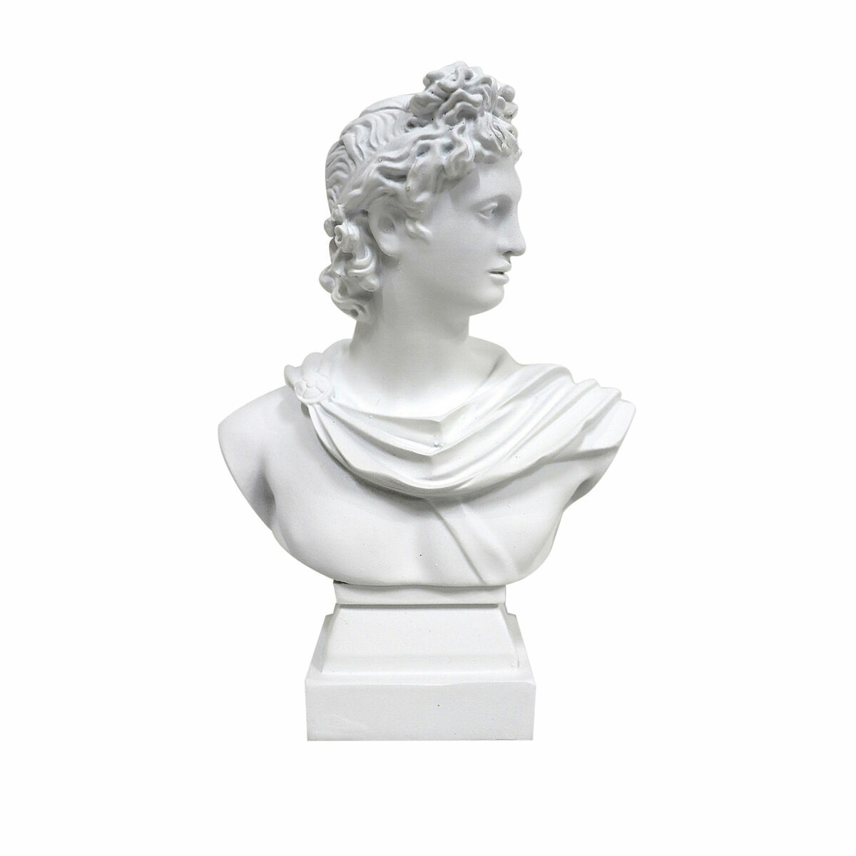 Prydnadsfigur DKD Home Decor Apollo Vit Neoklassisk 13,7 x 7,5 x 19,5 cm - 3